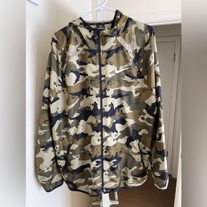 Nike Camo Windbreaker